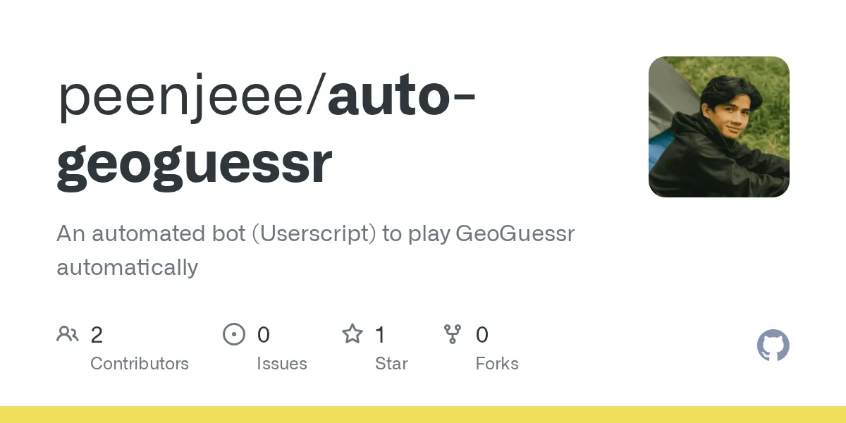 GeoGuessr Userscript screenshot 1 of 1