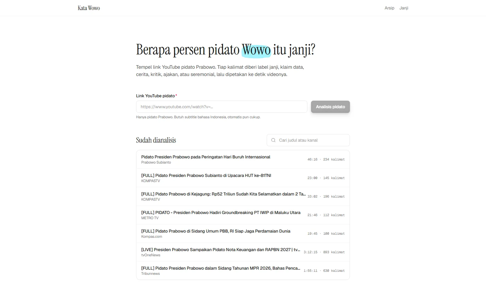 Kata Wowo screenshot 1 of 1